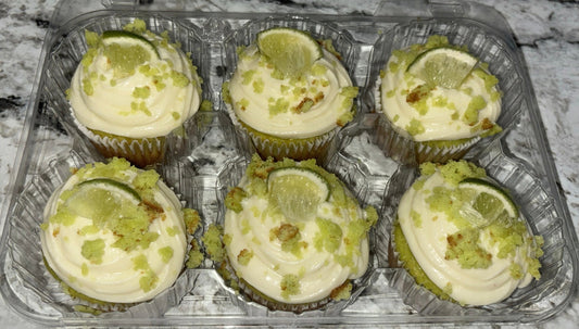 P Lime Cupcakes
